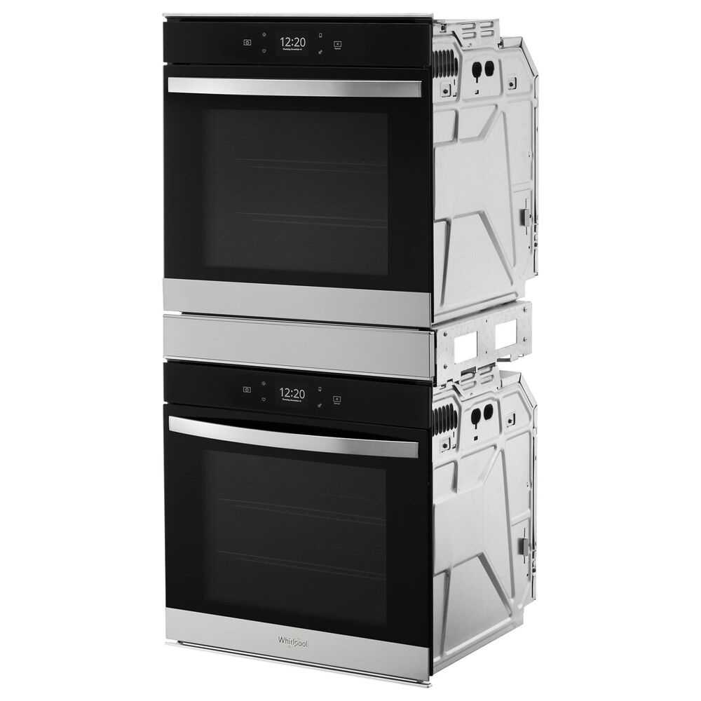 Whirlpool 24" Double Electric Wall Oven with Convection in Fingerprint