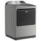 Maytag 5.3 Cu. Ft. Smart Pet Pro Top Load Impeller Washer and 7.4 Cu. Ft. Gas Smart Top Load Dryer Laundry Pair in Classic Silver, , large