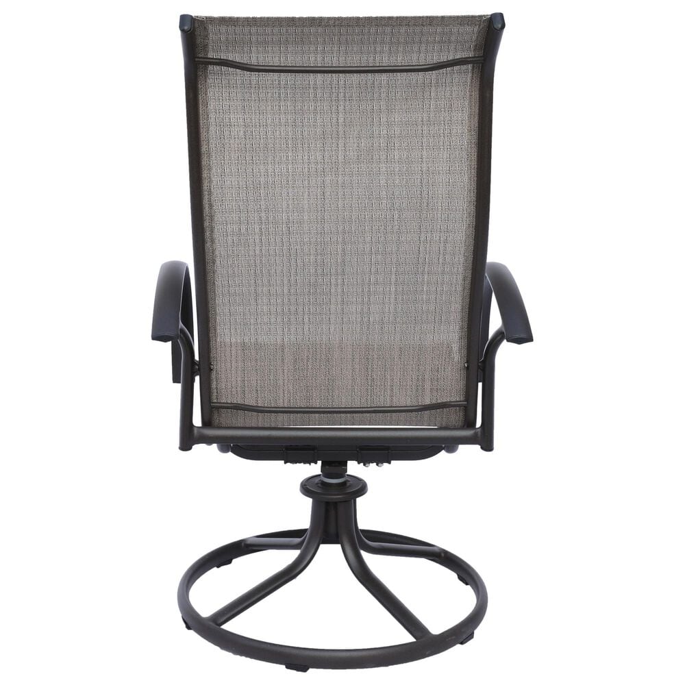 GatherCraft Galatia 7-Piece Rectangular Patio Dining Set in Bronze, , large