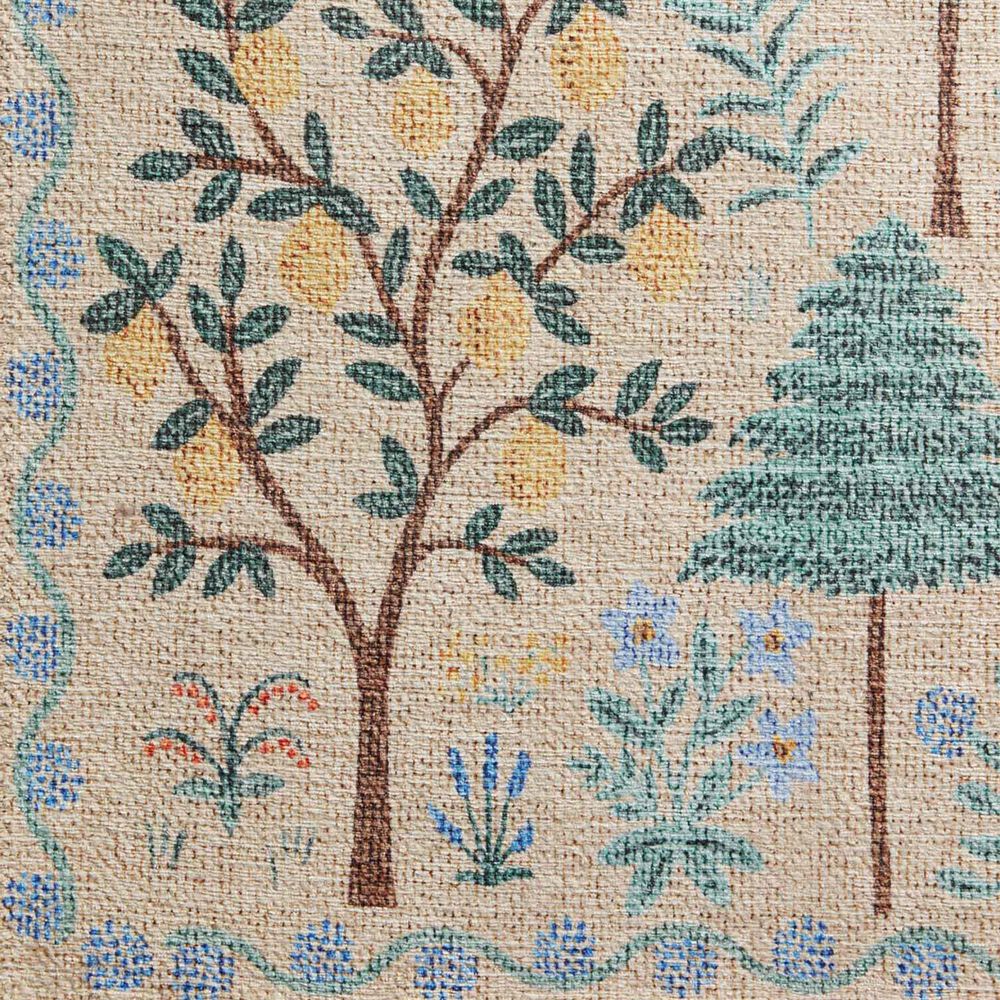 Rifle Paper Co. Menagerie MEN-02 2&#39;6&quot; x 7&#39;6&quot; Cream Runner, , large