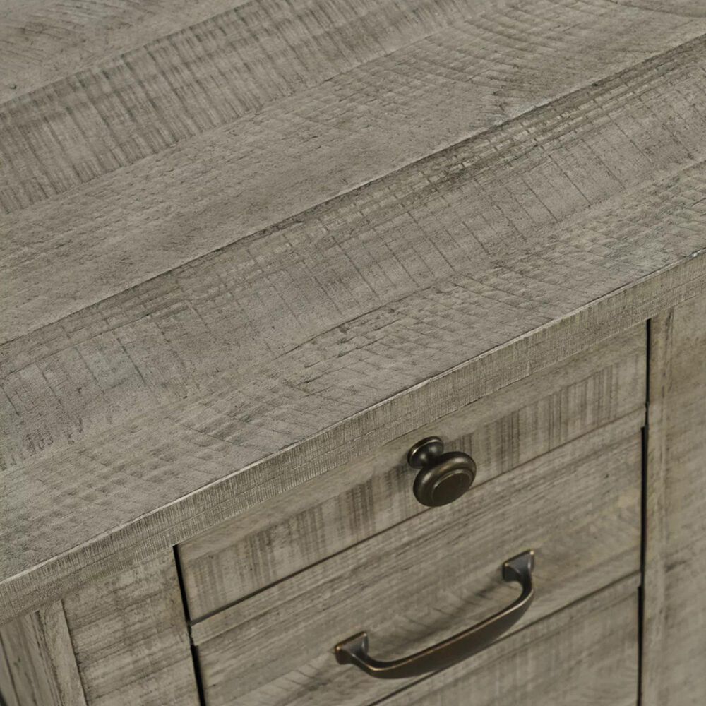 Waltham Telluride Chairside Table in Driftwood, , large