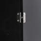 HOMLUX 56.5"" Kitchen Island with Drop Leaf in Black and Natural, , large