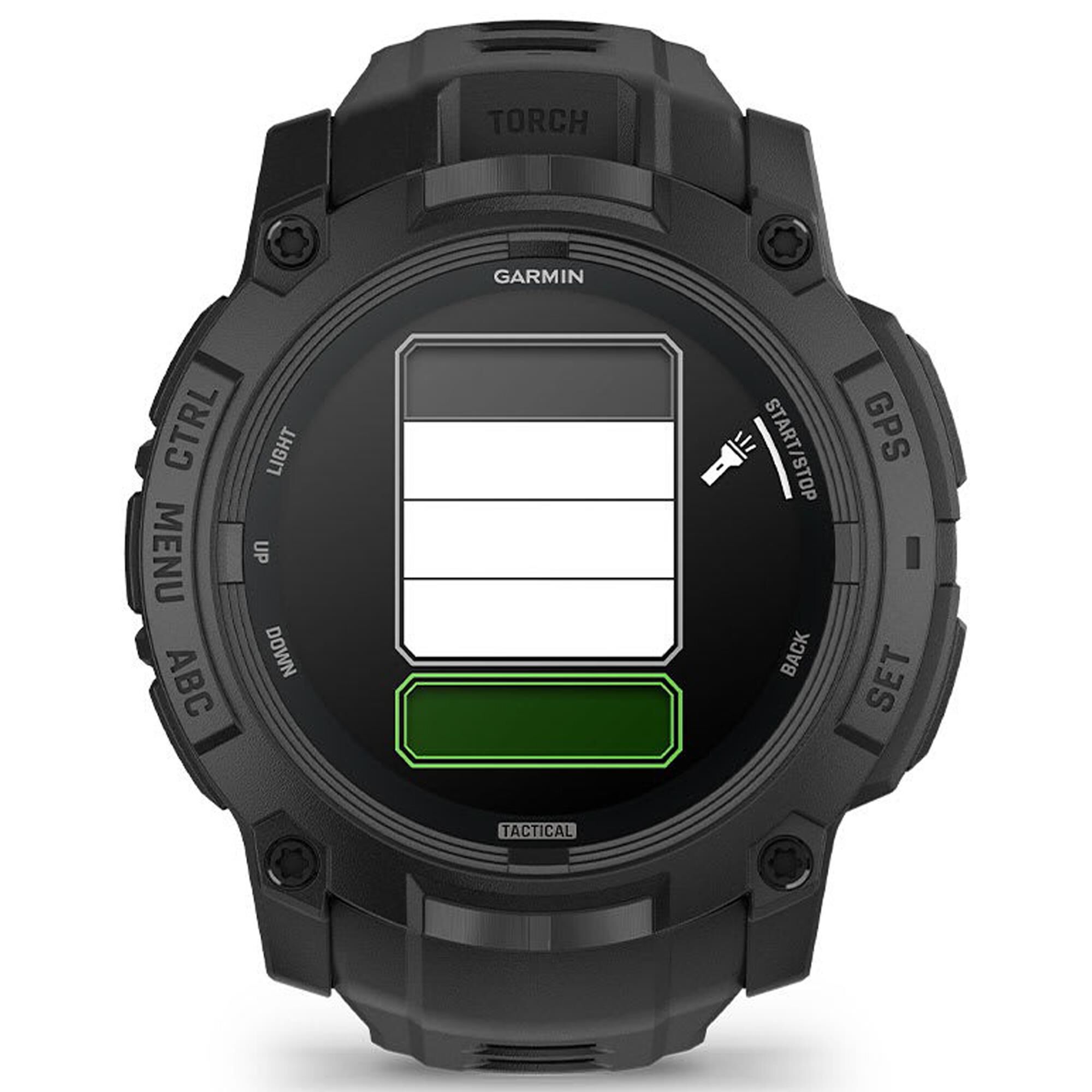 Garmin Instinct 3 AMOLED Tactical Edition Smartwatch 50mm in Black