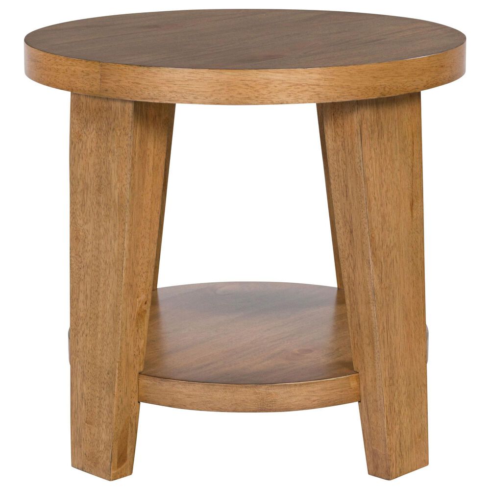 Ashley Kristiland End Table in Light Brown, , large