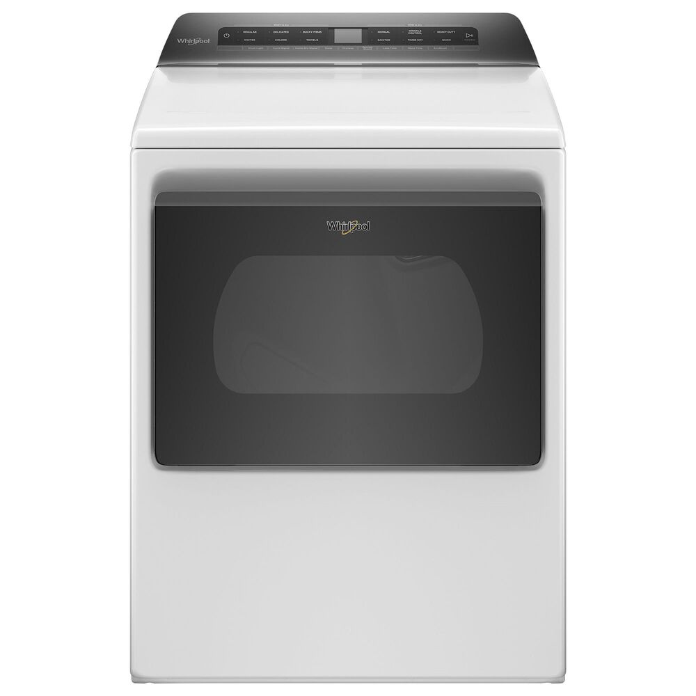 Whirlpool 7.4 Cu. Ft. Front Load Electric Dryer with Extra Power Button in White, , large