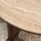 Slatehouse Mason Round Cocktail Table in Brown, , large