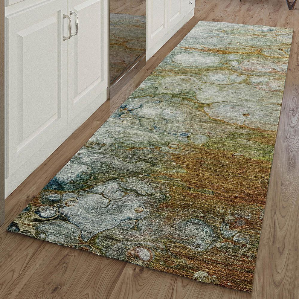 Dalyn Rug Company Trevi TV7 2&#39;3&quot; x 7&#39;6&quot; Paprika Runner, , large