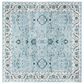 Safavieh Isabella  6"7" Square Light Blue and Cream Area Rug, , large