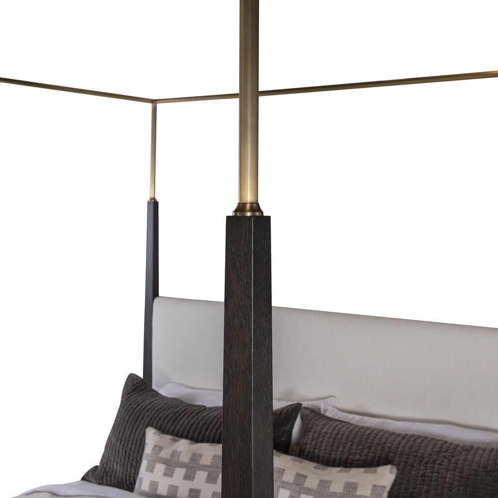 CENTURY Cadence King Canopy Bed in Mocha, , large