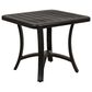 Crown Garden Emerald 25" Square End Table in Aged Rust, , large