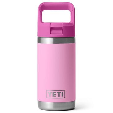 YETI Rambler Jr. 12 Oz Kids Water Bottle with Straw Cap in Power Pink and Wildflower, , large