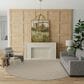 Nourison Courtyard Ivory and Silver 10" Round Indoor/Outdoor Area Rug, , large