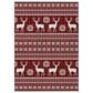 Dalyn Rug Company Wonderland WN28 3" x 5" Red Indoor/Outdoor Area Rug, , large