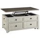 Ashley Bolanburg Lift Top Cocktail Table in Weathered Oak and Antique White, , large
