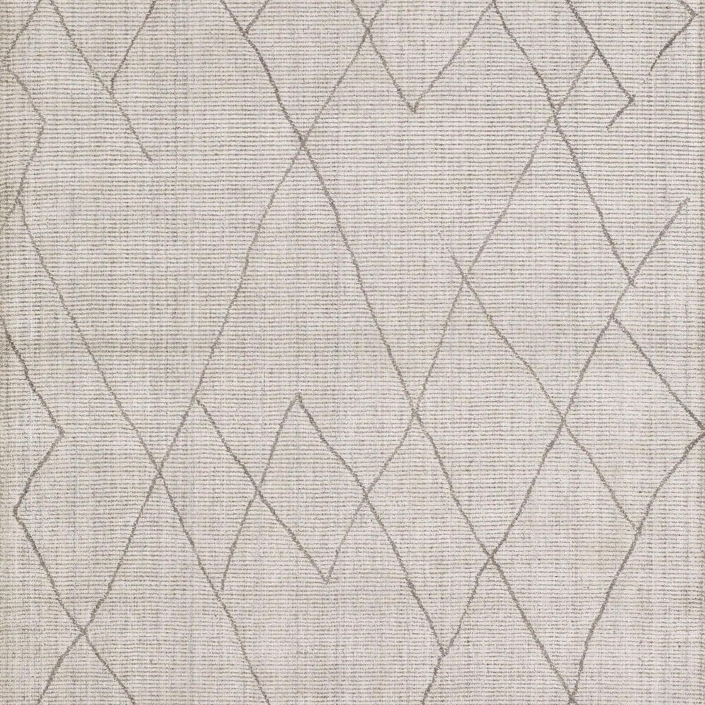 Karastan Tangier RG187-620 9&#39; x 12&#39; Tribal Diamond Silver Area Rug, , large