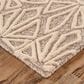 Feizy Enzo 9"6" x 13"6" Ivory and Taupe Area Rug, , large
