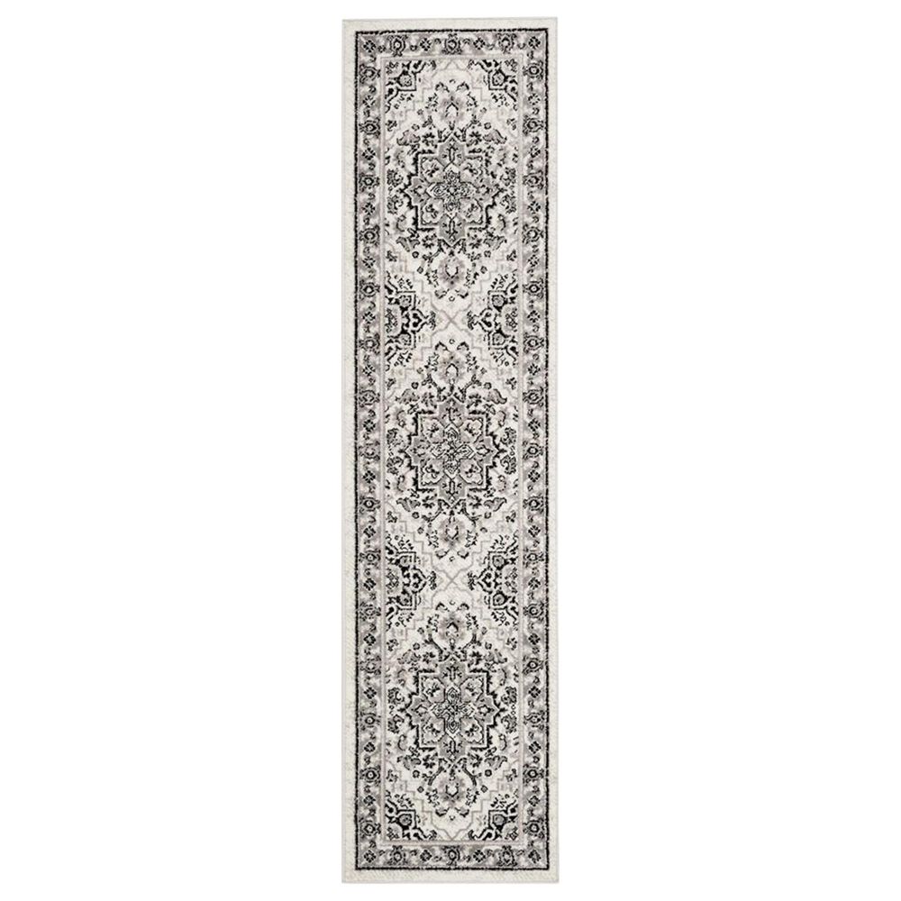 Safavieh Skyler SKY126K 2" x 14" Gray and Ivory Runner, , large