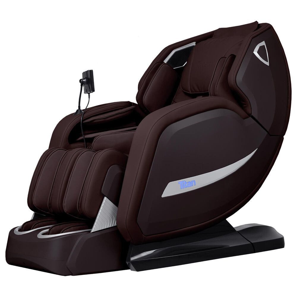 Osaki Advent 4D Power Zero Gravity Massage Chair with Spinning Calf Rollers in Brown, , large