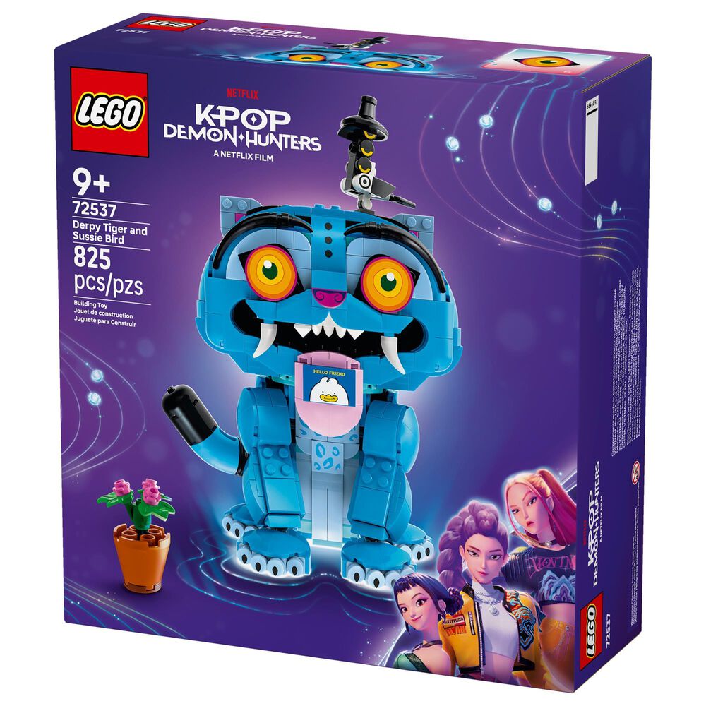 LEGO KPOP Demon Hunters Derpy Tiger and Sussie Bird Building Set, , large