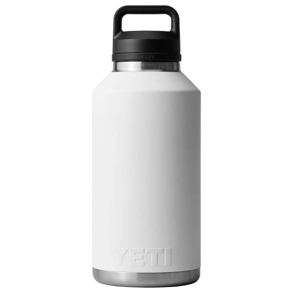 YETI Rambler 64 Oz Water Bottle with Chung Cap in White, , large
