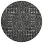Dalyn Rug Company The Reserve TR12 Black 8" Round Indoor/Outdoor Area Rug, , large