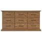 Hooker Furniture Big Sky 4-Piece King Bedroom Set in Charred Timber, Furrowed Bark and Vintage Natural, , large
