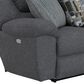 Catnapper Trifecta Power Reclining Sofa with Drop Down Table in Smoke, , large