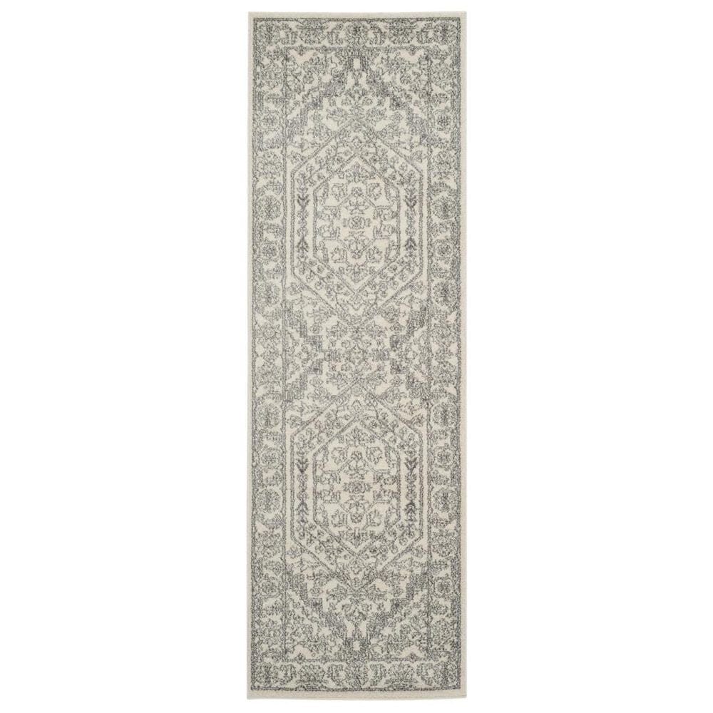 Safavieh Adirondack ADR108B-220 2&#39;6&quot; x 20&#39; Ivory/Silver Runner, , large