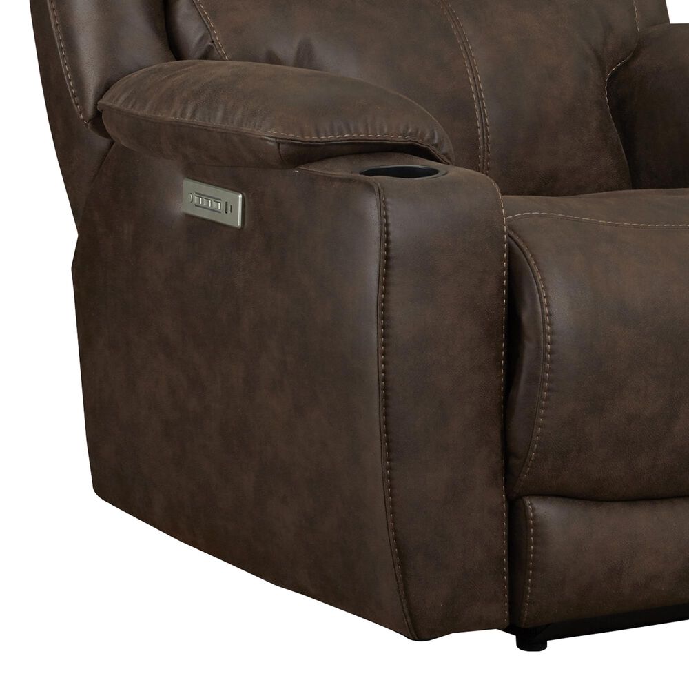HomeStretch Arthur Power Recliner in Fog, , large