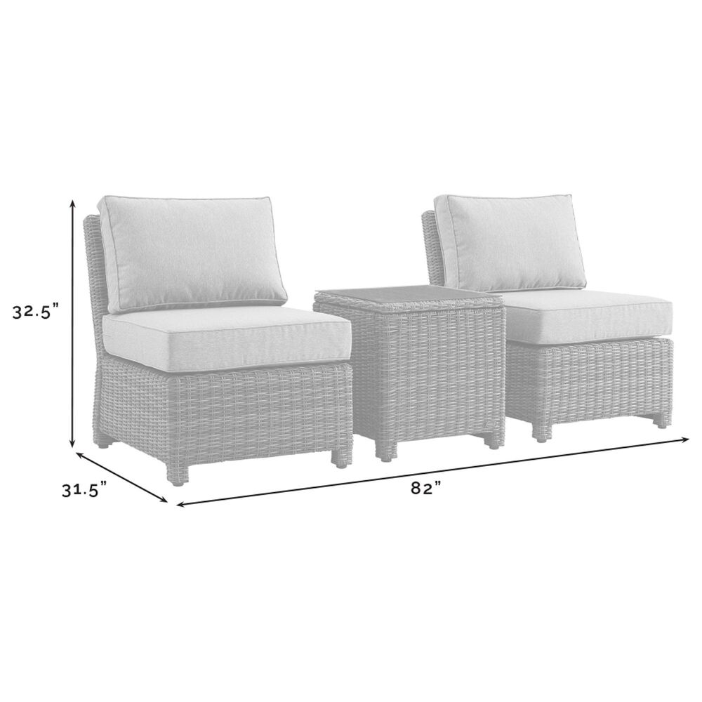 Crosley Furniture Bradenton 3-Piece Patio Chair Set in Sangria, , large