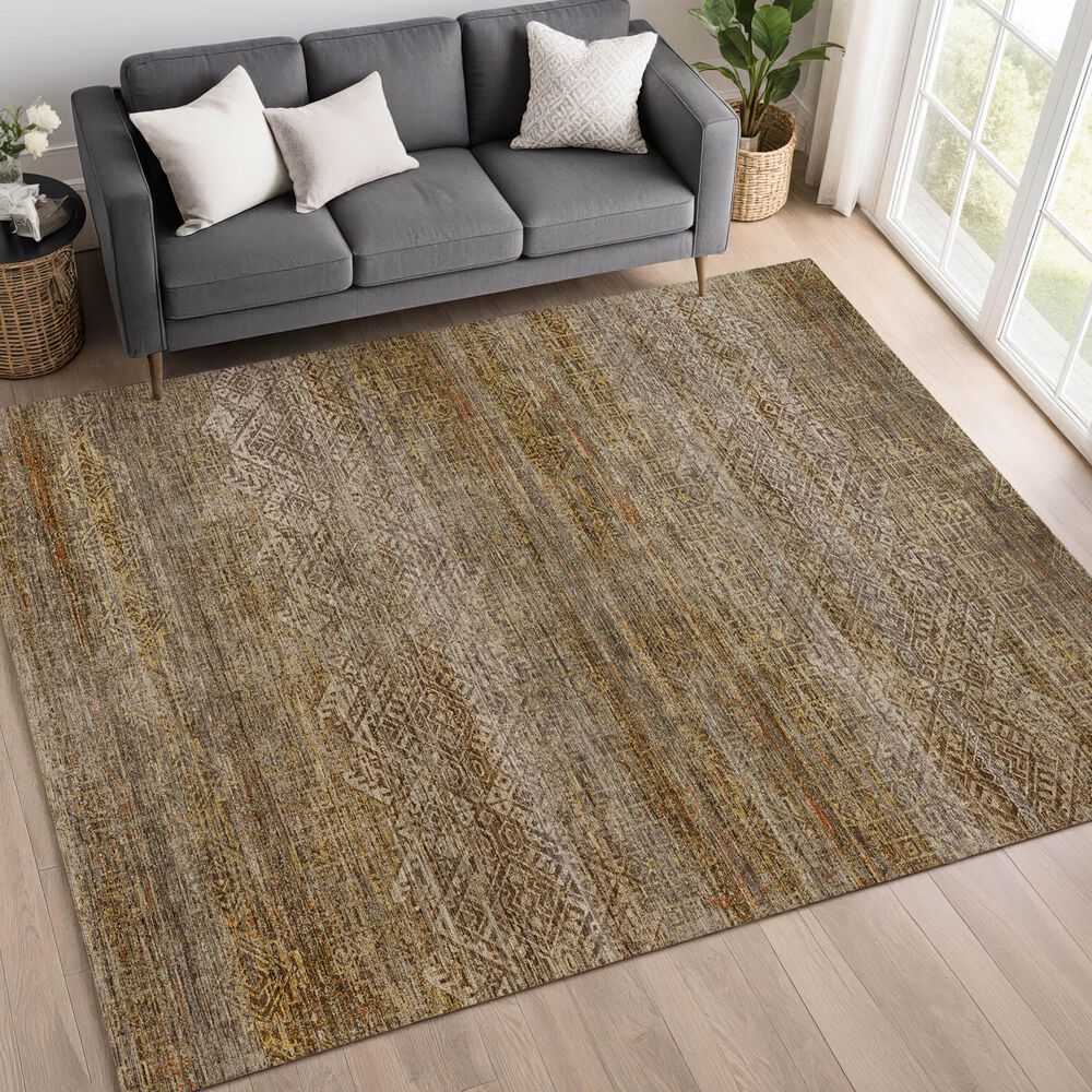 Dalyn Rug Company Vico VC8 Taupe 5' x 7'6" Area Rug, , large