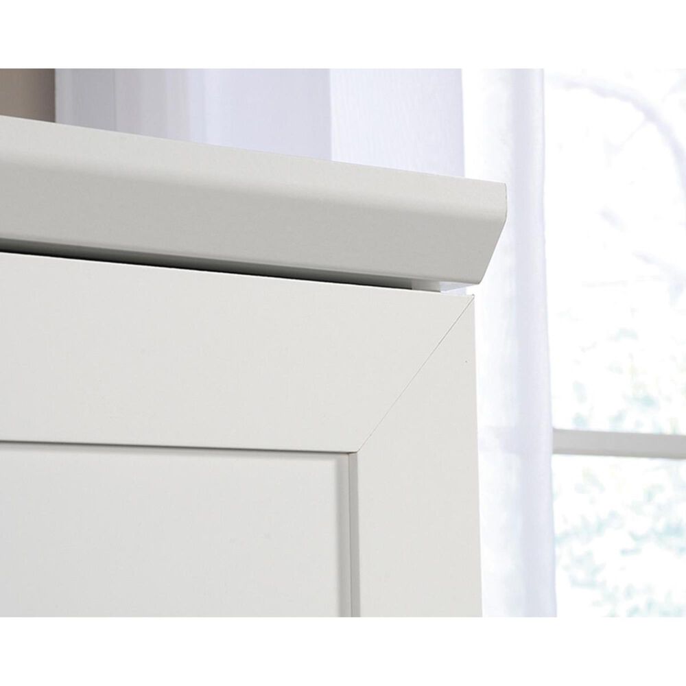 Sauder Homeplus Wardrobe in Soft White, , large