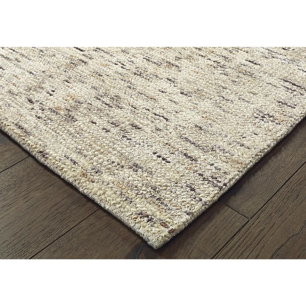 Oriental Weavers Lucent 45908 8&#39; x 10&#39; Ivory and Sand Area Rug, , large