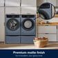 Electrolux 400 Series 4.5 Cu. Ft. Front Load Washer and 8 Cu. Ft. Gas Dryer Laundry Pair with Two Pedestal Storage Drawers in Denim Blue, , large