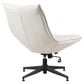 Impressions Vanity Lisa Vanity Chair with Cream Cushion in Black, , large