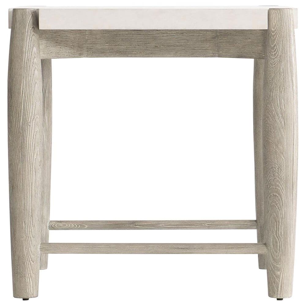 Bernhardt Ashbrook Side Table in Weathered Greige and Vellum, , large