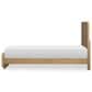 St Claire Home Margot Twin Platform Panel Bed in Desert oak and Cloud White, , large