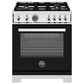 Bertazzoni Professional 4.7 Cu.Ft. Gas Range with Convection in Nero, , large