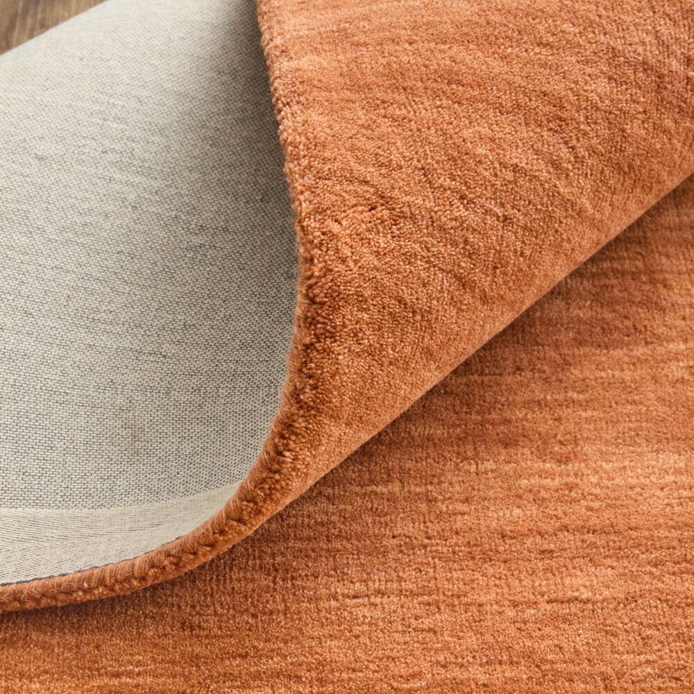 Feizy Luna Orange 8&#39; x 11&#39; Area Rug, , large