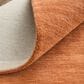 Feizy Luna Orange 8" x 11" Area Rug, , large