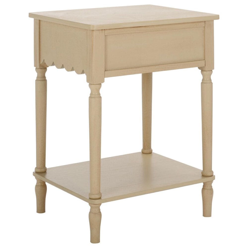 Safavieh Haven Top Drawer End Table in Natural, , large