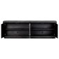 Four Hands Bennett Warby 4-Door Sideboard in Worn Black Oak, , large