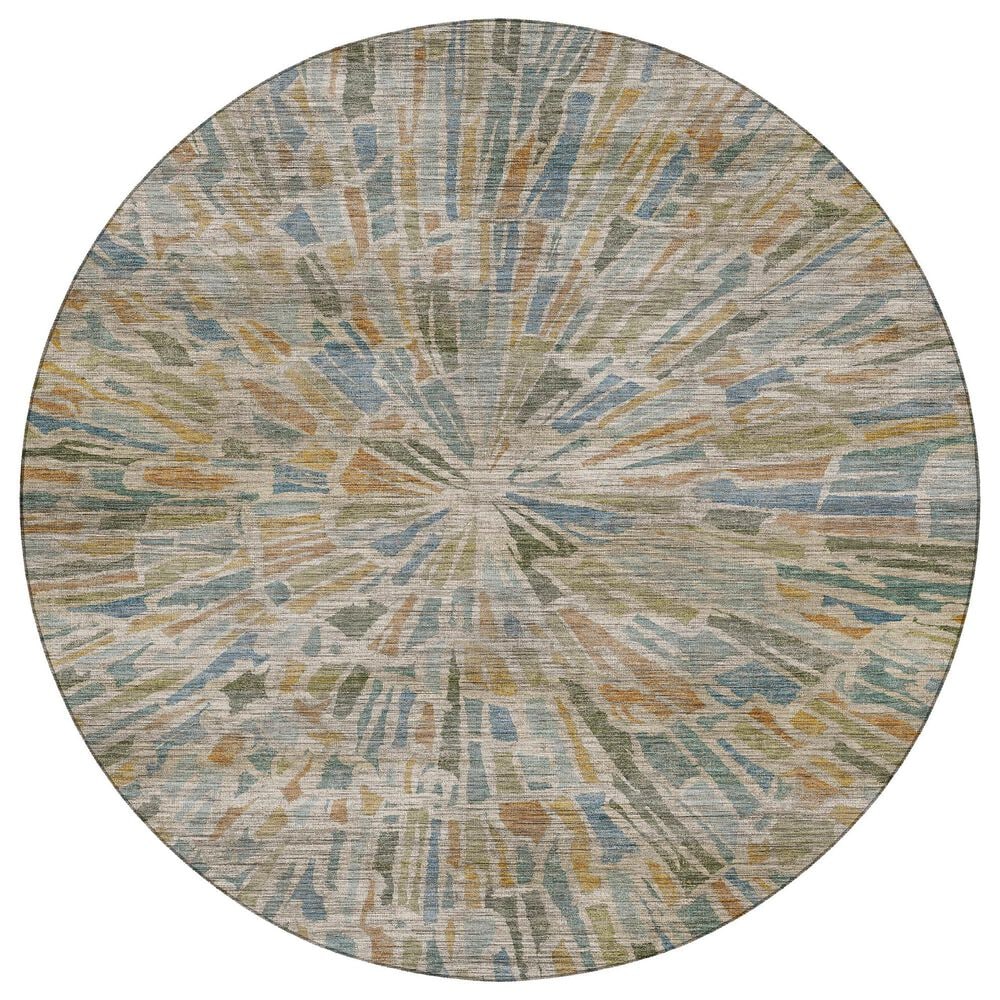 Dalyn Rug Company Nexus Seaside 8" Round Area Rug, , large