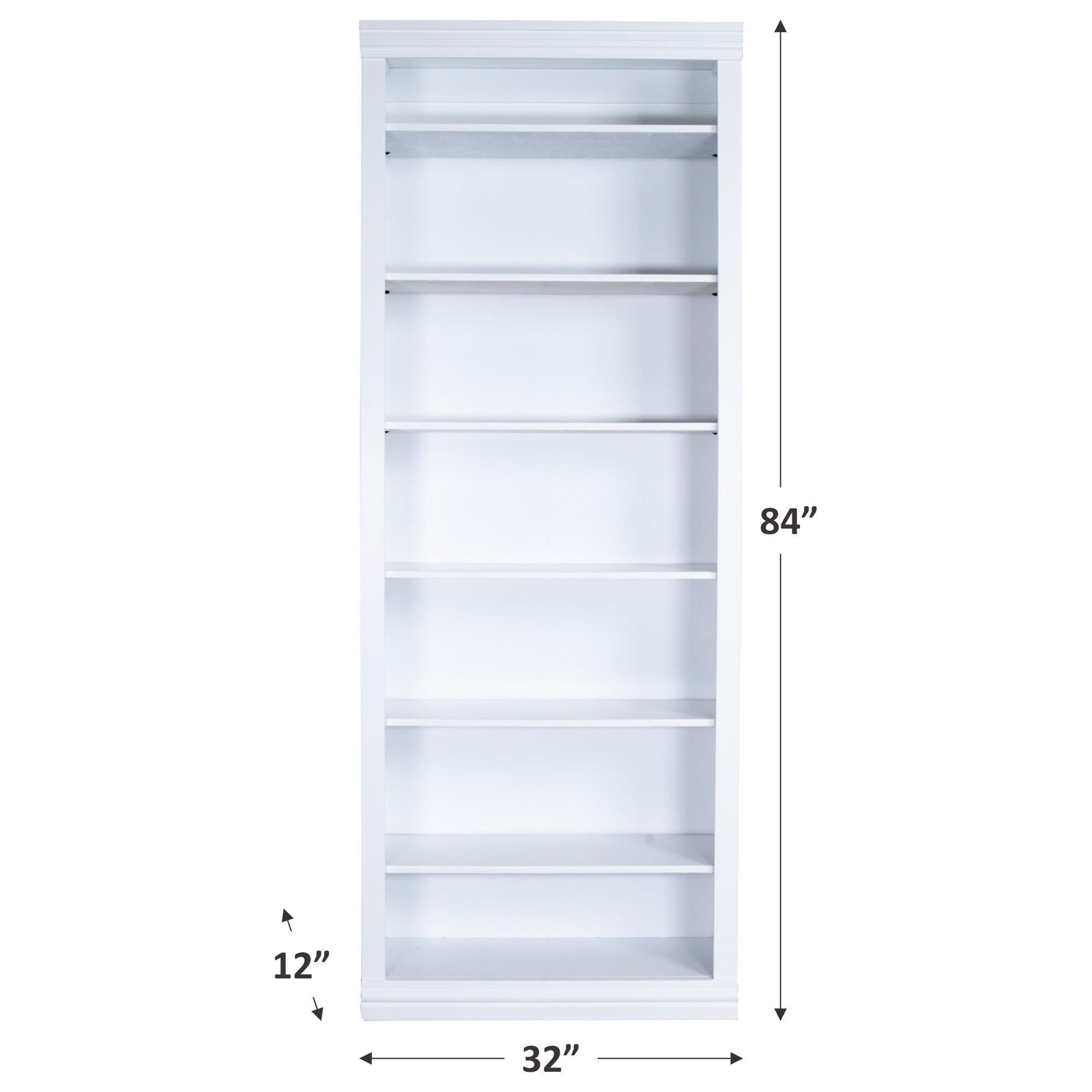 Cal Baja Furniture DZ 84 Bookcase in White