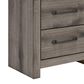 Ashley Graystorm 2-Drawer Nightstand in Weathered Gray, , large