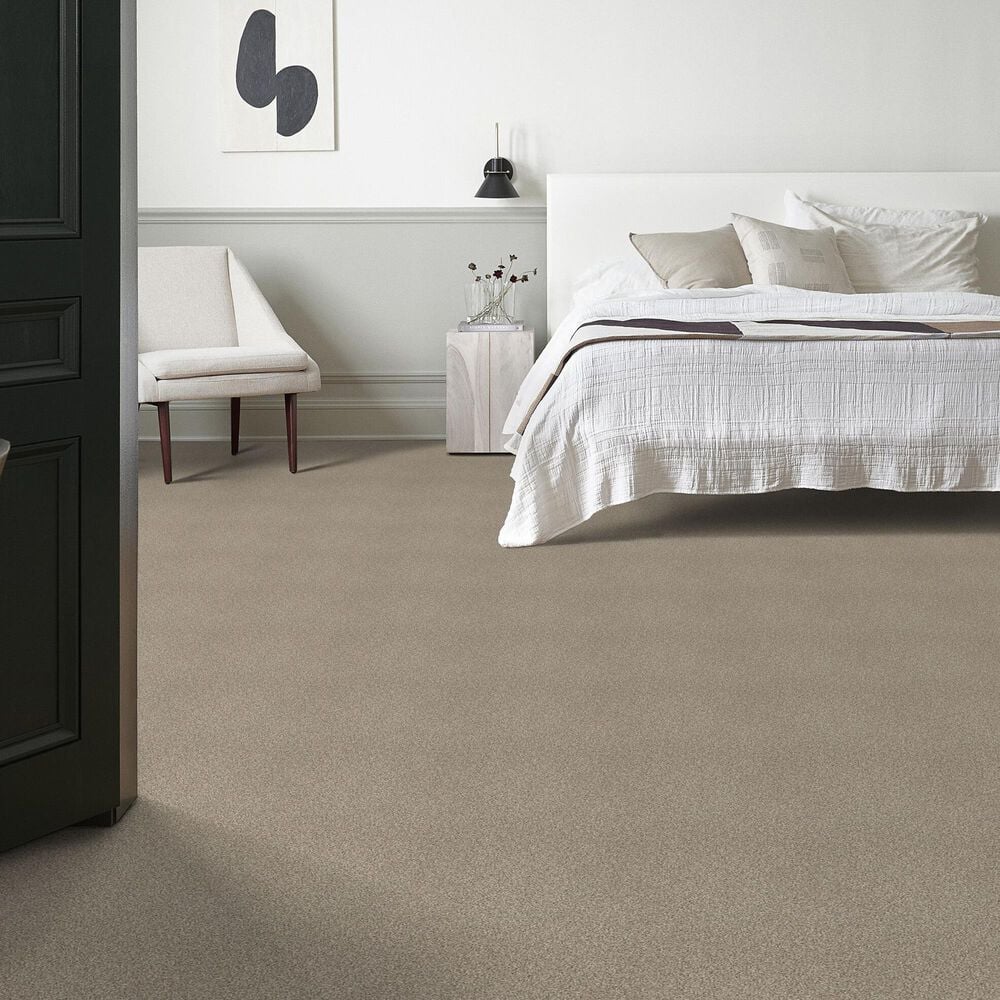Shaw Tonal Comfort Blue Carpet in Dockside View, , large