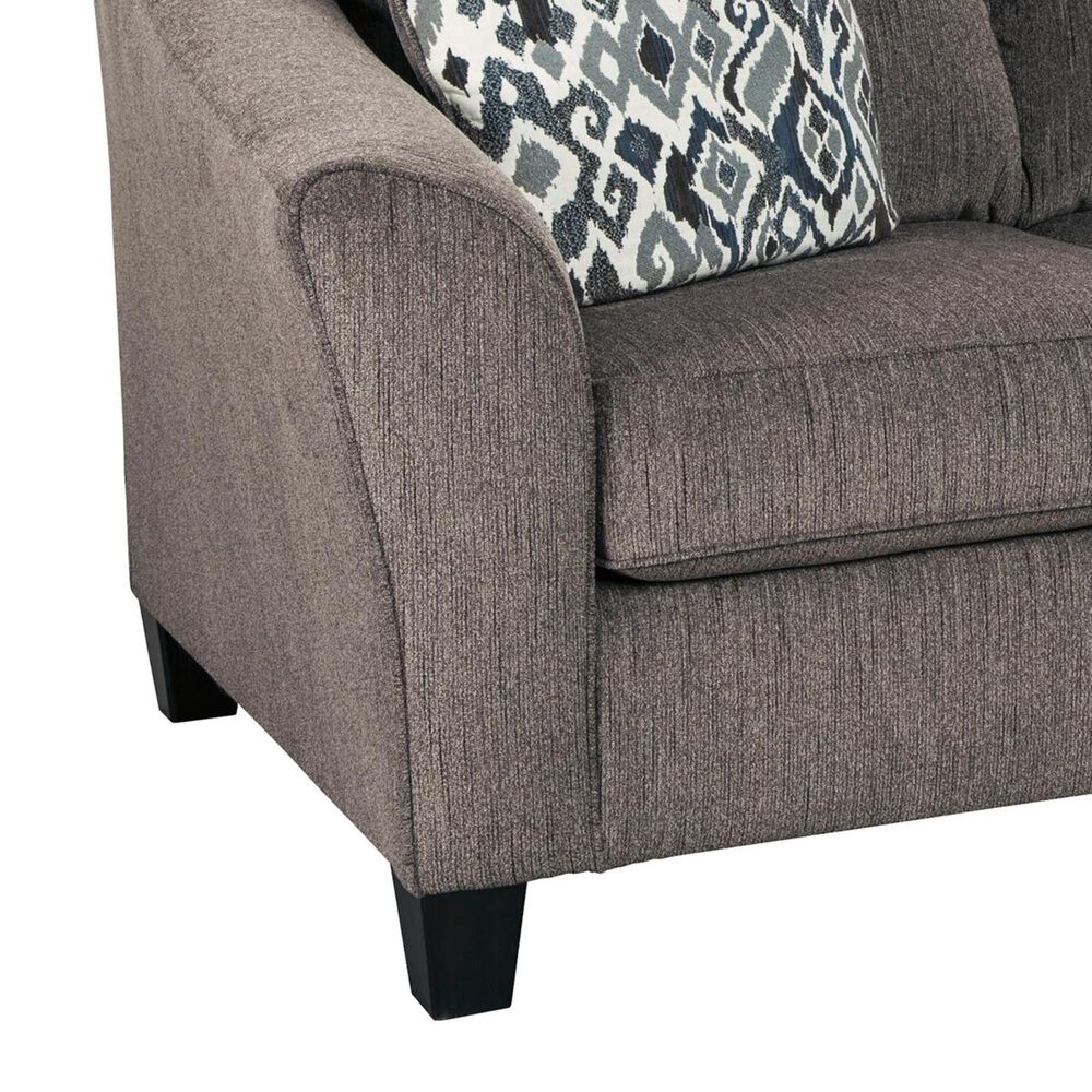 Signature Design by Ashley Nemoli Loveseat in Slate, , large
