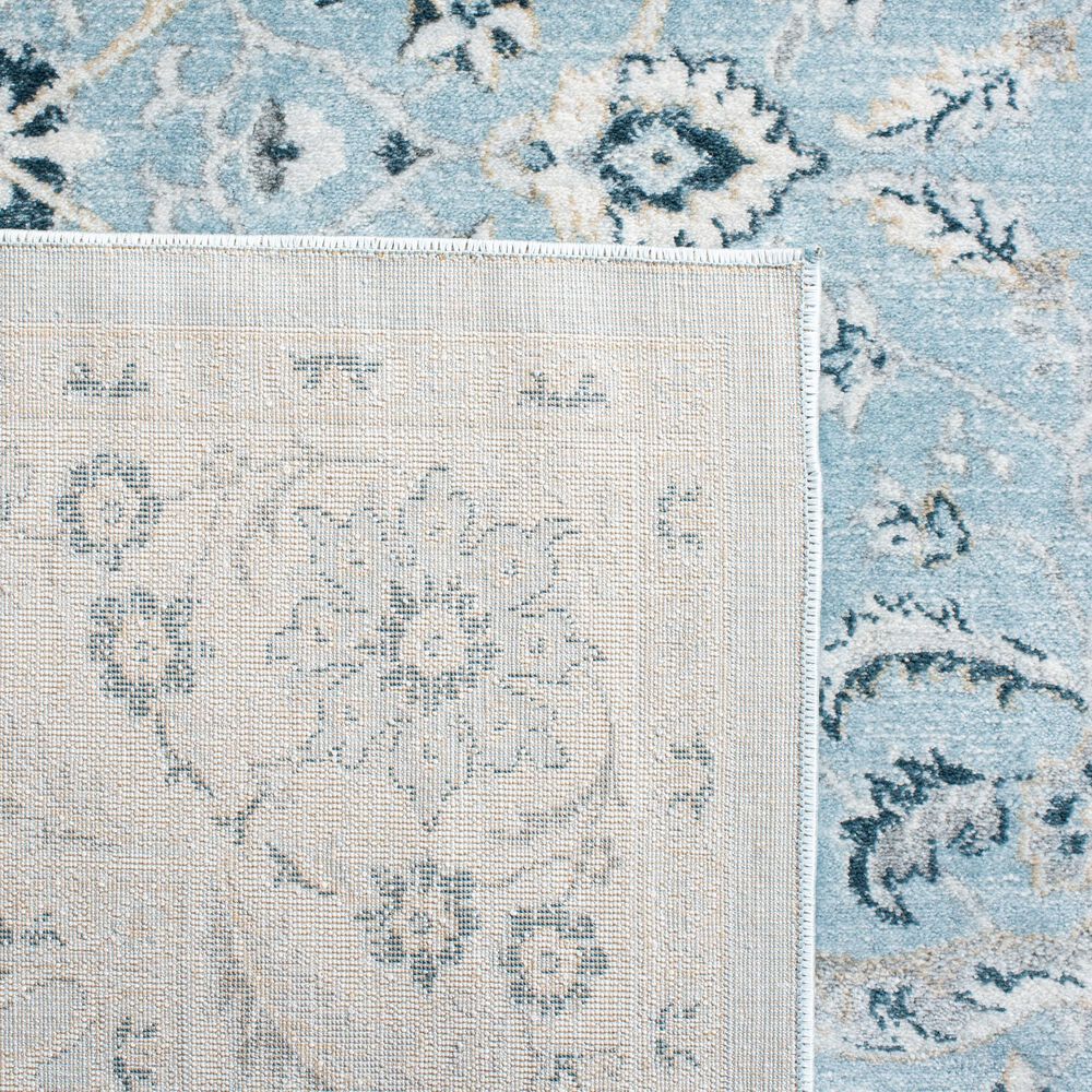 Safavieh Isabella  4&#39; x 6&#39; Light Blue and Cream Area Rug, , large