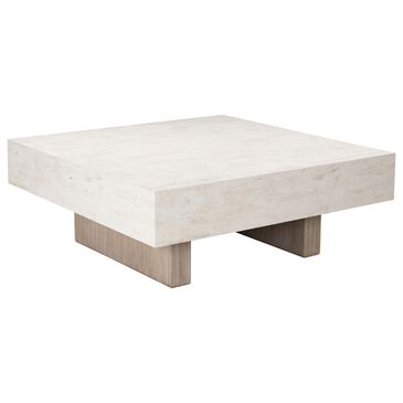 Ashley Jorlaina Square Coffee Table in Light Grayish Brown, , large