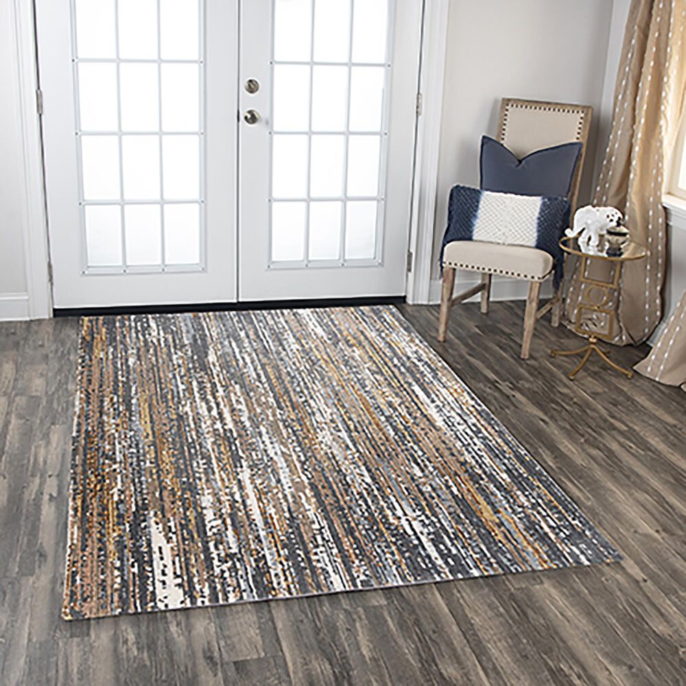 RIZZY Jasper 9&#39; x 12&#39; Gray Area Rug, , large